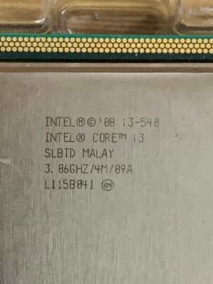 Lot OF 16 intel Core i3-540 SLBTD