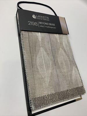 LaFayette Select Masterpieces: Beyond Beige 2198 Fabric Sample Book Swatches