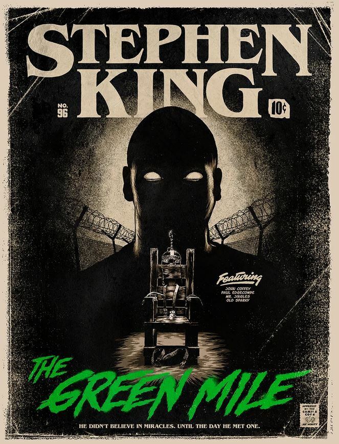 The Green Mile Mr Jingles Stephen King Movie Poster Giclee Print Art