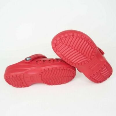 Crocs Baya Clogs Beach Sandals Red 205483-6EN Youth Sz J1 NWT Crocs Baya Clog K 205483-6EN Sandal Kids Unisex Waterproof  main image 3