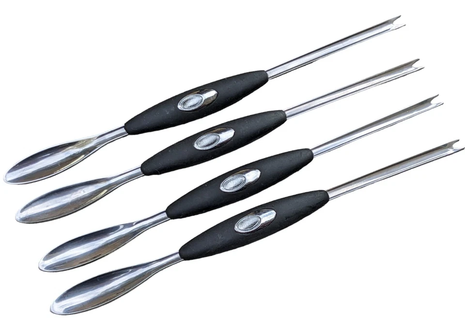 OXO Seafood Picks Spoon Good Grips Lobster Crab Oyster Mussels Hors D'oeuvres 4 - Image 3 of 4