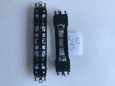 Konvolut Rowa/Fleischmann Containertragwagen DB 042 0521 5  Tiefladewagen