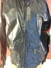 HONDALINE HONDA Nylon Racing vINTAGE MENS MOTORCYCLE BLACK Jacket XL WINDBREAKER