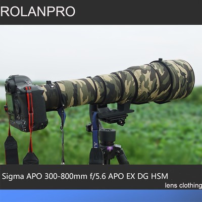 Rolanpro Lens Clothing Camouflage Rain Cover Sigma Apo 300 800mm F5 6 Ex Dg Hsm Ebay