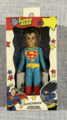 NEW 2025 NECA Ben Cooper Figure Costumer & Mask Superman DC