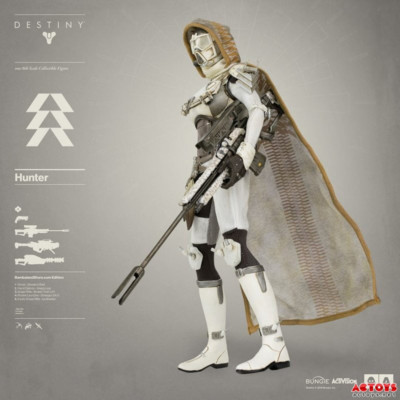 ThreeA Toys DESTINY HUNTER 1/6th Scale Set 3A Collectible Figure New More  Colors | eBay