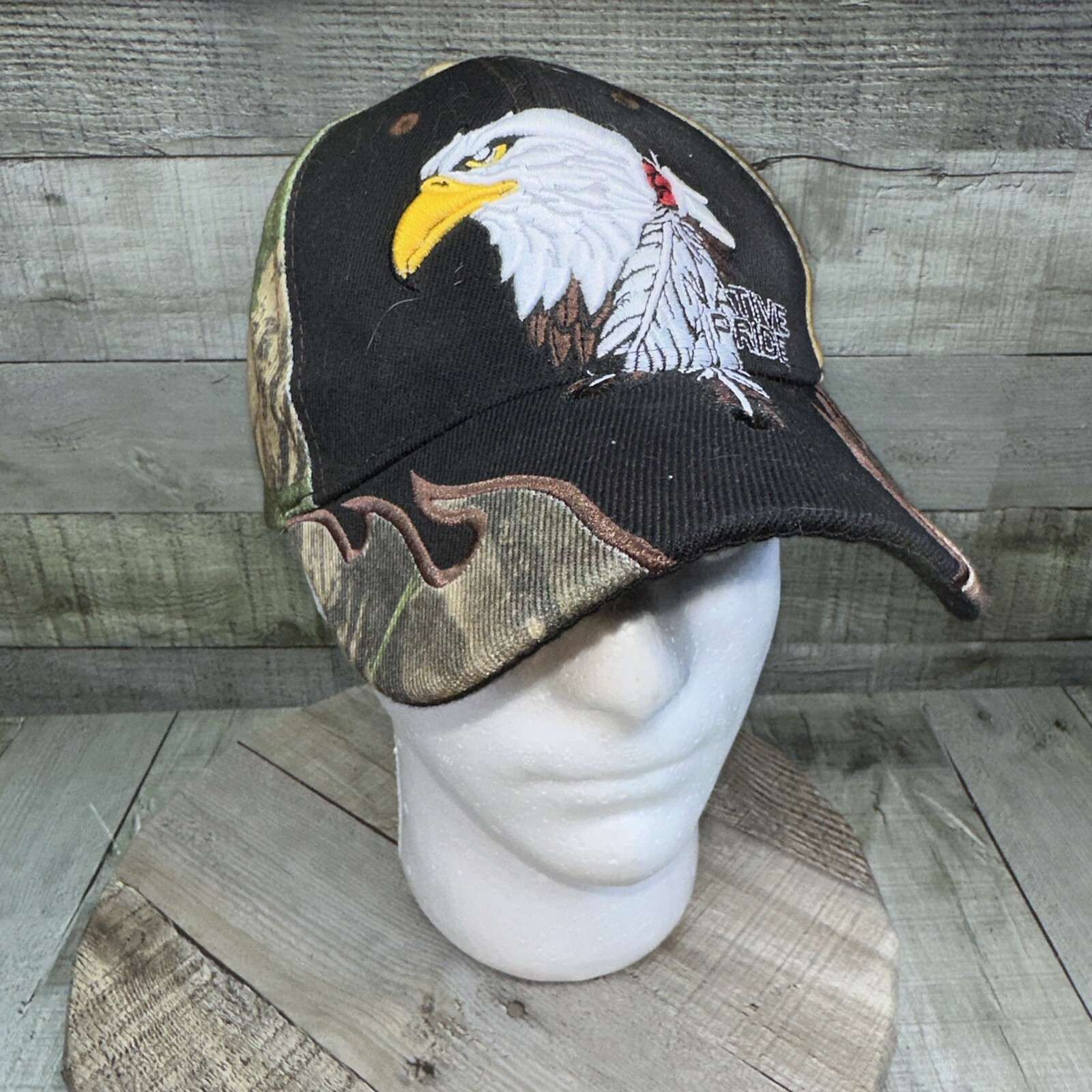 Native Pride Baseball Cap Hat Eagle One Size Adju… - image 6