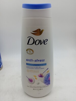 Anti-Stress, Body Wash, Blue Chamomile & Oat Milk, 20 fl oz (591 ml)     282