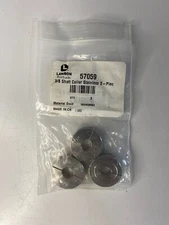 THREE (3) LAWSON Stainless Steel Shaft Collar Clamp 3/8" 57059 (NEW)