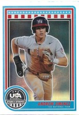 #91 ANDREW JIMENEZ 2025 Panini USA Stars & Stripes RC