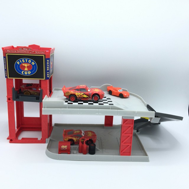 disney pixar cars piston cup garage redeco vehicle