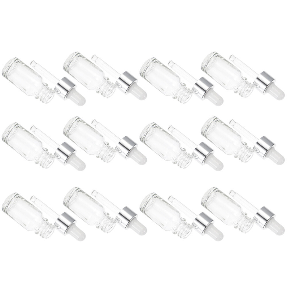 12pcs Amber Glass Eye Dropper Bottles 5ML eBay