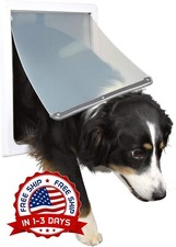 Pet Products Puerta Para Perros Con Cerradura De 2 Vias, Perros Medianos A NUEVO