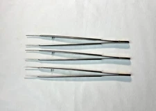 Set Of 3 SSI Ultra 55-9049 Gerald Tissue Forceps 7" Length