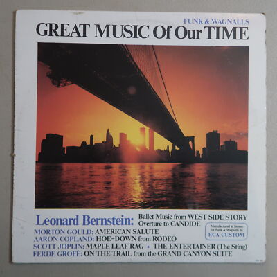 Great Music of Our Time Vinyl LP Funk & Wagnalls VG cond 45