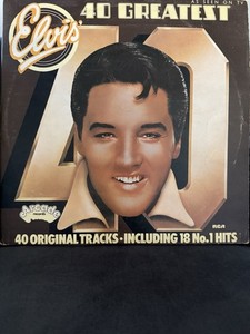 Elvis Presley Elvis' 40 Greatest UK英盤 LP Elvis Presley Elvis's 40 Greatest UK盤 LP Elvis 40 Greatest Hits