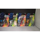 Vintage Star Wars Power of the Force Action Figure Lot – 4 Carded Kenner 1996