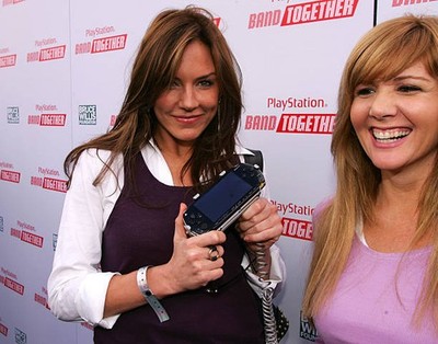 Krista Allen at Sony Computer Entertainment America the Bruce Will- Old Photo 2
