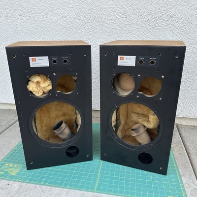 Set Of 2 JBL Decade 36 Cabinet Only No Drivers or Crossover - Oak Veneer L36