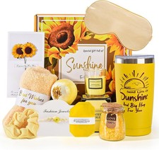 Gifts for Women,Get Well Soon Gift Baskets for Her, Relaxing Bath Spa Gifts Kit