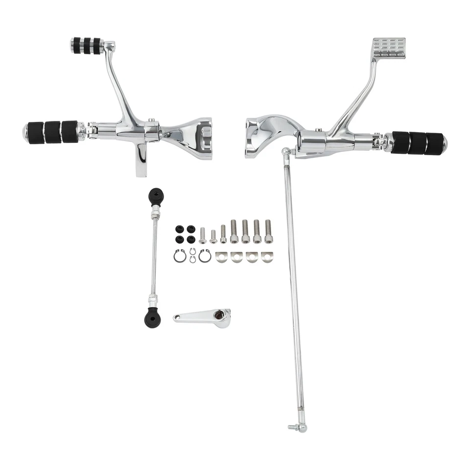 Forward Controls Pegs Levers Linkages Fit For Harley Sportster XL883 1200 04-13 - Image 3 of 4