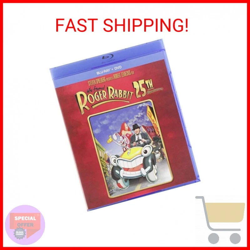 Who Framed Roger Rabbit: 25th Anniversary Edition (Two-Disc Blu-ray/DVD Combo in Foto 2 de 2