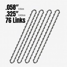 SHAYN 4Pack 20" Inch Chainsaw Chains Blade 0.325" Pitch 0.058'' Gauge 76DL