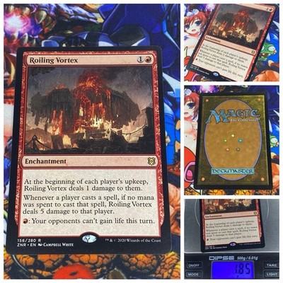 MTG Roiling Vortex     NM Magic TCG Zendikar Rising ZNR 2020 OG Enchantment