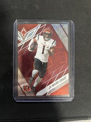 2022 Panini Phoenix Ja'Marr Chase Red /125 #16 Cincinnati Bengals