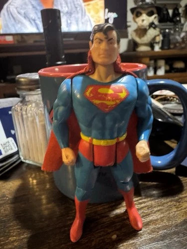 Dc Comics Super Powers Superman Action Figure Complete Kenner Vintage 1984