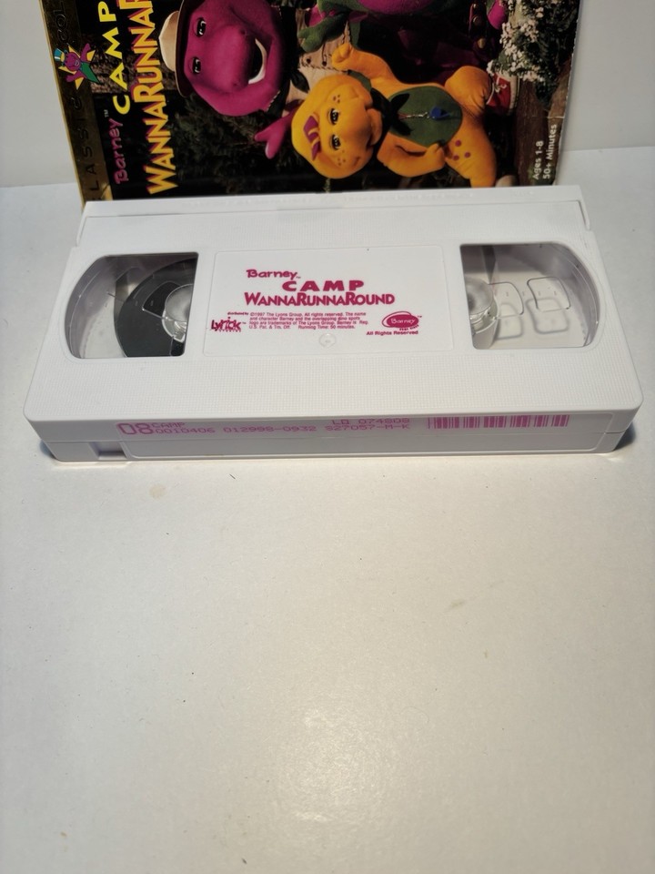 Barney VHS Collection Lot Of 3 Vintage 1990s VCR Tapes Halloween Party ...