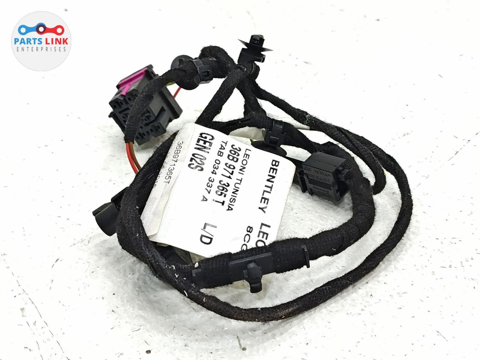 Bentley Bentayga Speed 2017-2020 Front Left Seat wiring harness