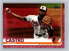 2019 Topps Update #US163 Miguel Castro Mother's Day Pink #/50