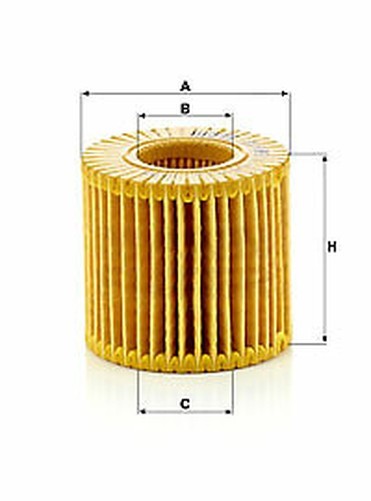 Mann-Filter HU 6006 Z ÖLfilter FüR Aston Martin, Daihatsu, Lexus, Lotus, Perodua-image