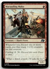 Marauding Mako #138 (Foil) (NM) Aetherdrift DFT Magic MTG