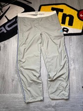 Vintage Nike Track Pants Mens L Gray Nylon Mesh Lined Windbreaker Y2K Joggers