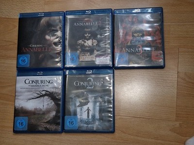 Annabelle 1+2+3 und Conjuring 1+2 Blu Ray