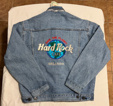 Hard Rock Cafe Orlando Denim Jacket - Size M - NEW With Tags - 100 Cotton