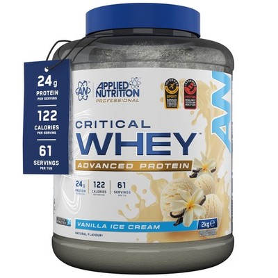 Applied Nutrition Critical Whey Protein Pulver 24g Eiweiß pro Portion High