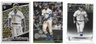 (3) Julio Rodriguez rookie cards - Black Gold, Stadium Club, Topps Variation