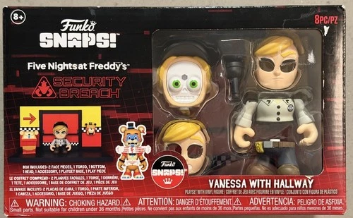 New Funko Fnaf Snap: Five Nights at Freddy's - Vanessa with Hallway Playset