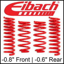 Eibach SPORTLINE 0.8"F / 0.6"R Lowering Coil Springs Set fits 2017-2025 Audi RS3