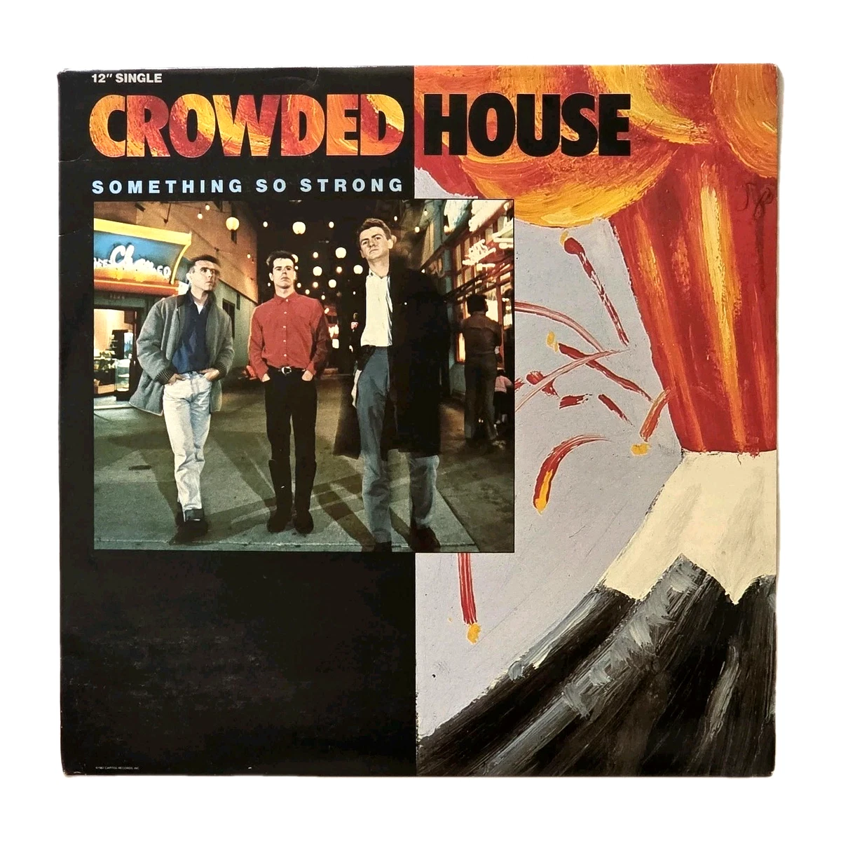 Crowded House Excellent (EX) Sleeve Vinyl Records for sale | eBay