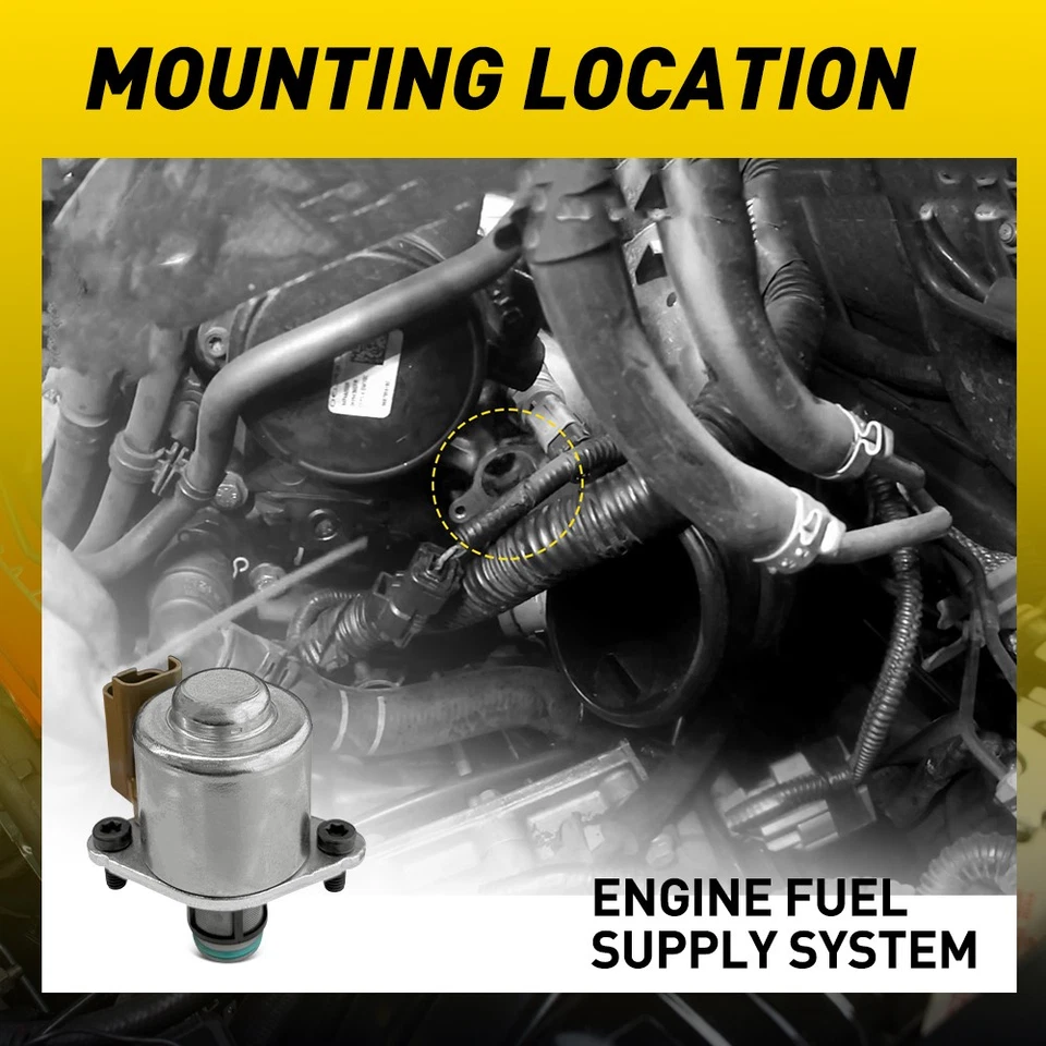 1x Fuel Pressure Control Valve Fits Ford Kuga I Ii 2.0 Tdci 2008-On 9M5Q9D347Aa - Image 4 of 4