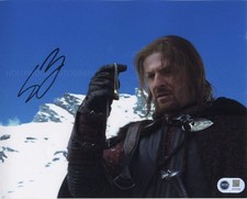 SEAN BEAN - The Lord Of The Rings - ACG Certified GENUINE SIGNED AUTOGRAPH