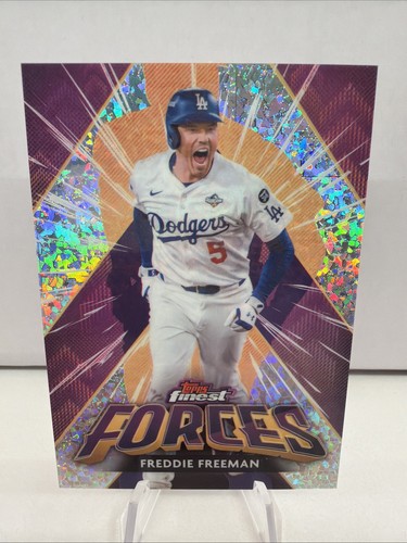 2026 Topps Finest Forces Freddie Freeman SSP Dodgers #FIF-1