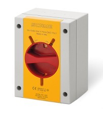 (W6.1) 590.EM3215 - Scame 590.EM3215 32A 3P+N Rotary Isolator IP65