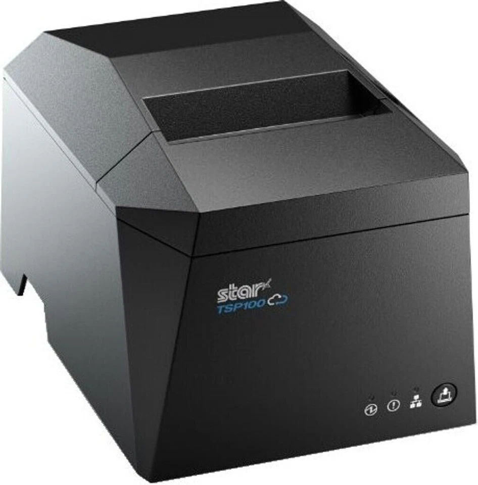 New Star Micronics TSP143IV-UE Thermal Receipt Printer USB/Ethernet Black