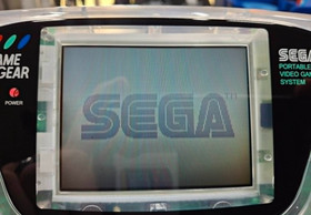 SEGA GameGear&ndash;Recapped-New Glass-New Clear Shell-USB Power--!!READ DESCRIPTION!!