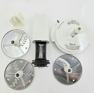VTG NuTone Built-in Food Center Food Processor Model 256 - 3 Blades - Parts Used